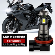 1/2PC H11 High Power Led Headlight Motorcycle Front Light For Suzuki GSXR600 & GSXR750 2008-2009 Vst