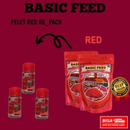 Repack 10gr pelet ikan channa red sentarum red barito