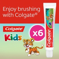 Colgate Kids Tiger Toothpaste 40g x6