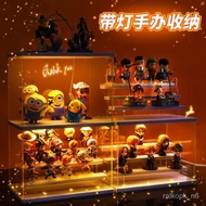 superior productsBubble Mart Display Box Light Luminous Display Box Dustproof Storage Box Display Cabinet Acrylic Transp