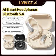LYNXZ AI Smart Real-Time Translator Earbud Bluetooth 5.4 Noise Reduction HIFI Music With Mic