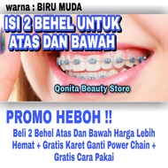TERLARIS .!! 2 pcs Atas dan Bawah BEHEL FASHION LEPAS PASANG WARNA BIRU MUDA UNTUK CEWEK COWOK
