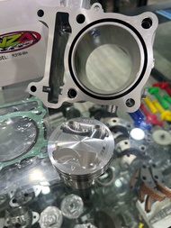 ชุดเสื้อสูบพร้อมลูกแหวนพิเศษ pcx160 Lead125 จีออโน่ ขนาด66มิล ตรงรุ่นหัวลูกสูงเท่าเดิม