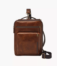 Fossil Buckner Leather Cognac Tas Ransel Pria MBG9598-222