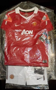 全新 Manchester United 2010-11 主場球衣 幼童裝  L 碼  曼聯波衫