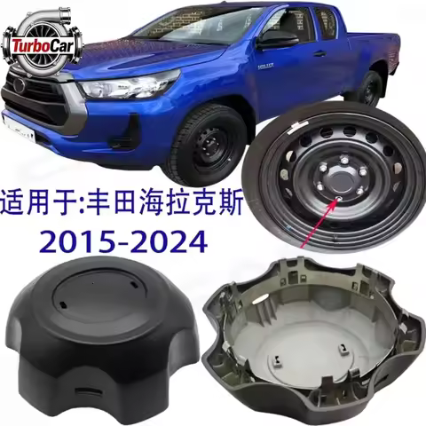 For Toyota HILUX 2015–2024 4pcs Wheel Center Caps Hub Cover TY-131 4260B-0K100 Replacement Wheel Hub