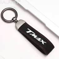 High-Grade Suede Motorcycle Logo Keychain Holder Pendant Keyring For Yamaha T MAX 530 Tmax 500 T-MAX 560 Tmax560 Accessory