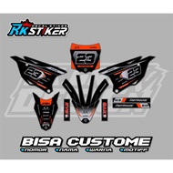 DECAL KX 85 - YZ 85 NEW - YZ 85 OLD CAN BE CUSTOMIZED Design
