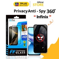 [T-Plus] 360 Degree Anti-Peeping Glass Film For Infinix smart 9 gt20pro 8 30pro 7 5 zero20 6 hd