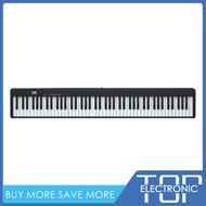 88-Keys Foldable Piano Multifunctional Digital Piano Portable Electronic Keyboard Piano for Piano Student Musical Instrument