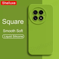 For OnePlus 15 15T 15R 13 Case Square Liquid Silicone Soft Cover For OnePlus 13 13R 13T 13S OnePlus1