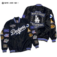 Varsity Baseball Los Angeles Dodgers Bomber Jackets Track Jacket Mechanic Varsity Jacket for Men