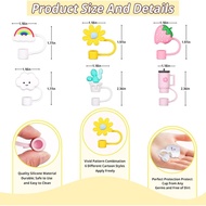 Straw Cover Cap for Hydroflask Tumbler 40 oz / 32 oz, Silicone Straw Covers for Hydro Flask, for 10m