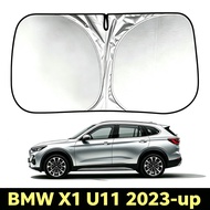 Foldable Car Sunshade Custom For  1. BMW X1 U11 2023-up Front Windshield Anti-UV Heat Insulation Sun