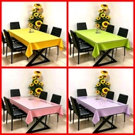 elegant euro diamond design table cloth 4seater 6 seater 8 seater