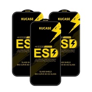 LAYAR Tempered glass Anti Static Premium Full Screen Anti-Scratch Samsung F36 Samsung F56 ESD-01