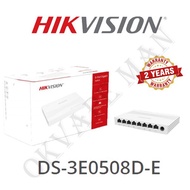 HIKVISION DS-3E0508D-E 8 Port Gigabit Unmanaged Desktop SWITCH