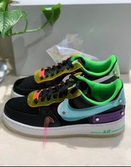 全新有盒Nike Air Force 107 Iv8 "have a good game"夜光 低幫板鞋 男款 黑色