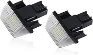 AUTO Car LIGHT Number License Plate Lamps Lights White, for Peugeot, 206 207 407 406 306 307 308 500