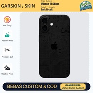 IPHONE Vinyl Skin 17 Dark Circuit Anti-Scratch Protector Case | By Fusion | Code - ZEX4