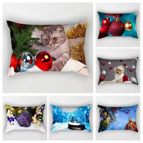 Home autumn decoration christmas pillow cushion cover Home decorations throw pillow covers 30*50 pil