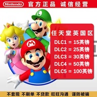 NS UK eshop British Clothing Nintendo Switch Recharge Point Card 15 25 50 100 Pounds UK Version UK
