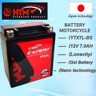 YTX7L YTX7 R25 BENELLI RFS150i CBR150 250 KLX150 Ninja 250R 100% ORIGINAL HTM BATTERY RCB UMA TOBAKI
