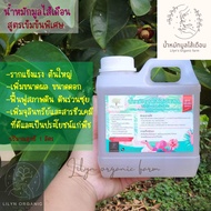 น้ำหมักมูลไส้เดือนสด*พิเศษสูตรเข้มข้น Lilyn's organic farm 1ลิตร