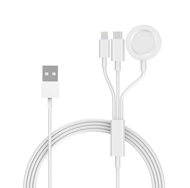 Đế sạc không dây từ tính 3 trong 1 cho iPhone 17 Pro Max 17 Air 1 cái có cổng USB-C/Lightning dành c