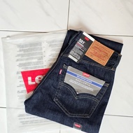 Levi’s Premium Selvedge Jeans – 501 Original – Straight Fit – Dark Indigo – W30 to W36 – New Tags