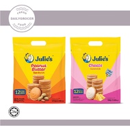 Julie's Cheese or Peanut Butter Sandwich 12 Convi-Packs 360gram Pack Biscuit
