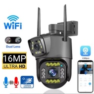IP CAMERA OUTDOOR DUAL LENS 16MP CCTV V380 PRO WIRELESS CAMERA WATERPROOF