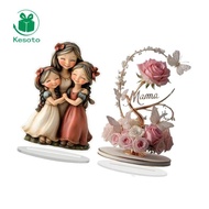 Kesoto 2D Acrylic Ornament Collection 2D Flat Sign DIY Attractive Art Unique Plaque