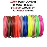 Kuro FREE 10M Filament - 3D PLA Printing Doodle Arts Craft Drawing USB Pen Set LCD V2 Education RBT 