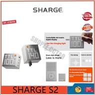 SHARGE S2 140W Gallium Nitride Creative Dot Matrix Display Screen Charger