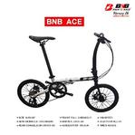 Sepeda Lipat BNB Ace Black/Silver