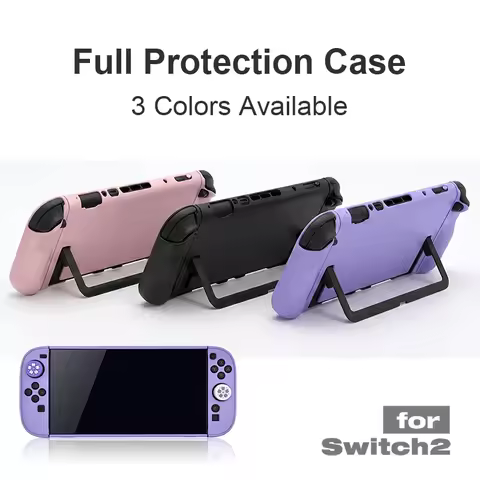 For NS Switch 2 JoyCon Case Detachable PC Housing Skin-Friendly Protective Case Shell Cover for NS S