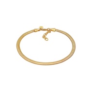 Elli Jewelry Anklet 925 Silver Gold PlatedWanita Luxury PremiumELEGAN