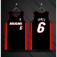 Lebron James Miami Heat Jersey | JAMES #6 | FULL SUBLIMATION
