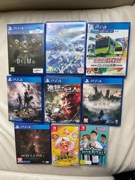 二手PS4 及 Switch Game (有中文及日文版)