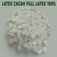 BUSA LATEX CACAH 100% LATEX  UK 1 KILO UNTUK ISIAN BANTAL DAN BONEKA