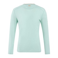 เสื้อยืดแขนยาวผู้ชาย Icebreaker Oasis ผลิตจากขนสัตว์ Merino แห้งเร็ว ทนทานต่อการล้างเครื่องสำหรับกลา