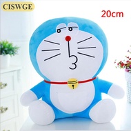 CISWGE 1PC เด็ก DORAEMON ตุ๊กตาตุ๊กตาของเล่นของขวัญหมอนสำนักงาน