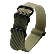 2024 High quality₪✥◐ 蔡-电子1 Universal NATO watch strap NATO nylon strap waterproof thickened suitable for water ghost Seiko strap breathable strap
