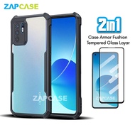 Oppo Reno 6 4G Casing Free Tempered Glass
