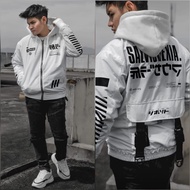 MECCA OUTWEAR JAKET BOMBER KREMLIN WARNA PUTIH GENIOUS