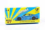 【秉田屋】現貨 TSM Mini GT 4-R LB Works Nissan GT-R R35 右駕 藍 1/64