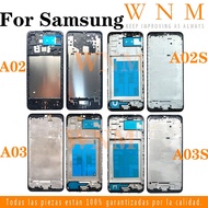Middle Frame For Samsung Galaxy A02 A02S A03 A03S  LCD Housing Middle Frame Plate Cover Bezel replac
