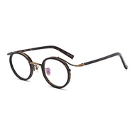 Vintage Acetate Round Glasses Frame Men Luxury Myopia Prescription Optical Eyeglasses Frame Women Retro Photochromic Eyewear