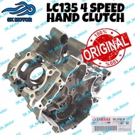 Yamaha LC135 LC OLD ES (HAND CLUTCH) 4 Speed 4S V1 Original Crankcase Crank case Casing Set Kotak Engine Enjin 2S6 E5150